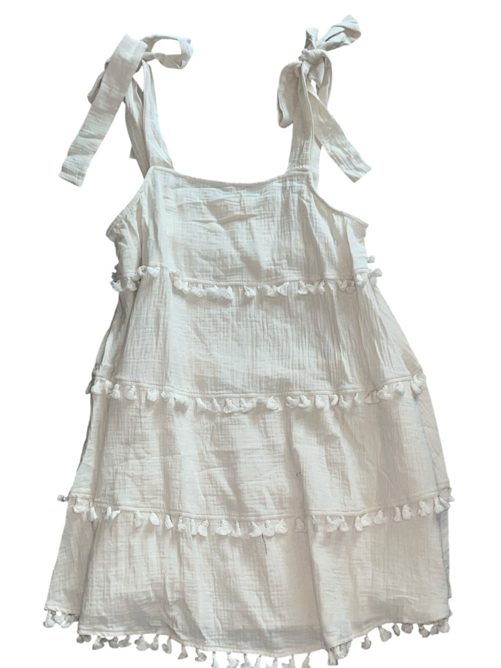 Peach Love Anya Flowy Gauze SunDress - Picture 2 of 6